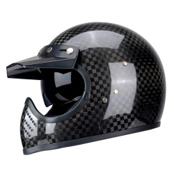 Carbon Fiber Full Face Helmet