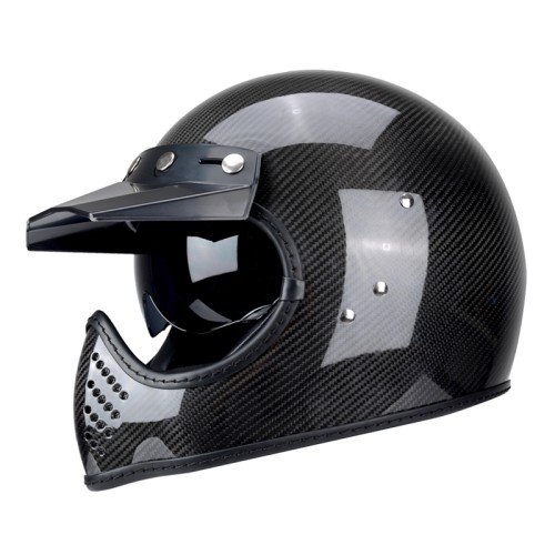 Carbon Fiber Full Face Helmet