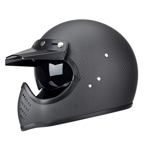 Carbon Fiber Full Face Helmet
