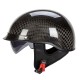 Carbon Fiber Moto Half Helmet