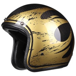 Carbon Fiber Open Face Helmet
