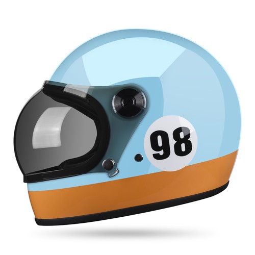Chess Retro Full Face Helmet
