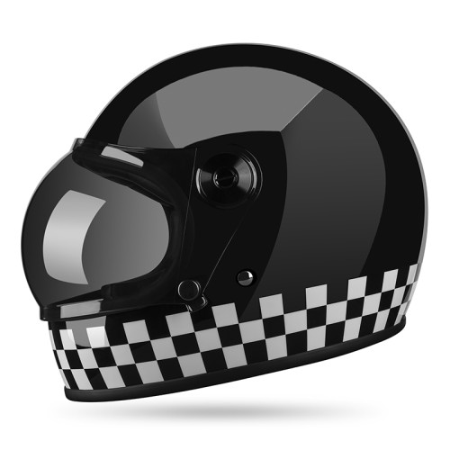 Chess Retro Full Face Helmet