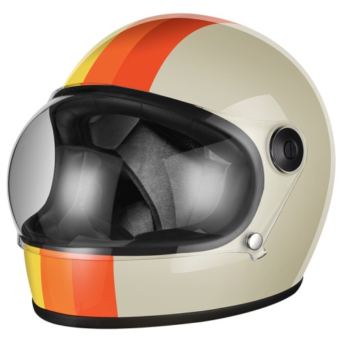 Chess Retro Full Face Helmet