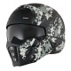 Camouflage Modular Moto Helmet