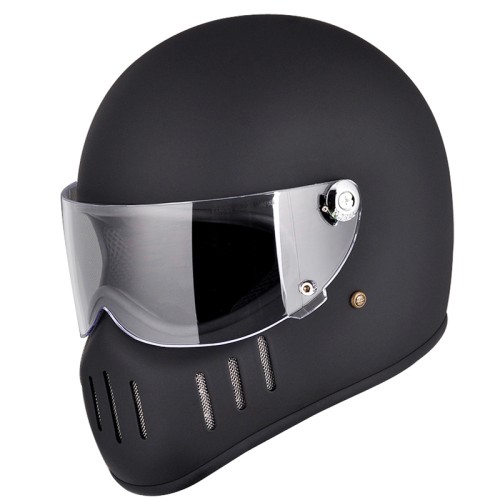 Vintage Full Helmet with Lens