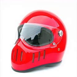 Vintage Full Helmet with Lens
