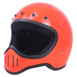 Retro Motorcycle Full Face Helmet