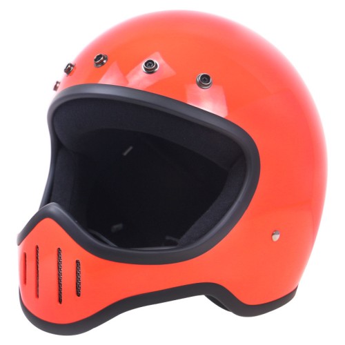 Retro Motorcycle Full Face Helmet