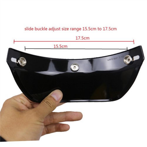 Moto Helmet Visor Fire Style